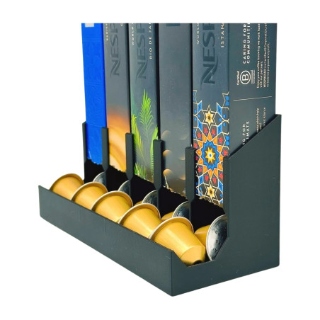 Elegancki stojak na kapsułki kawowe Nespresso